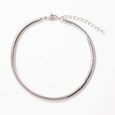 TIMELESS STAINLESS SNAKE CHAIN BRACELET