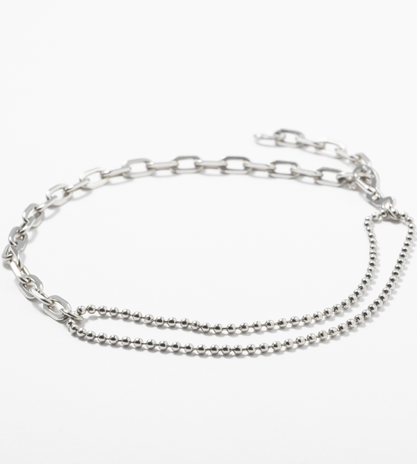 TIMELESS STAINLESS BALL CHAIN BLEND BRACELET
