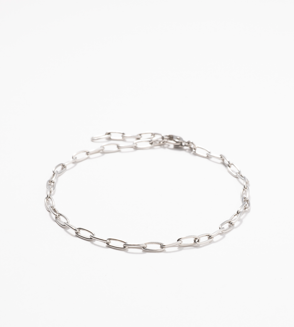 TIMELESS STAINLESS HOOK CHAIN BRACELET
