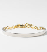 CHAIN BANGLE FLAT (Brass)
