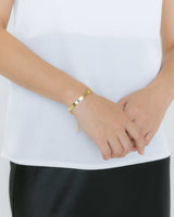 CHAIN BANGLE FLAT (Brass)