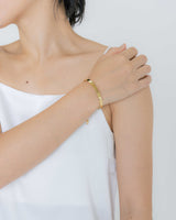 CHAIN BANGLE FLAT (Brass)