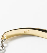 CHAIN BANGLE ONETWIST (Brass)