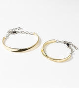 CHAIN BANGLE ONETWIST (Brass)