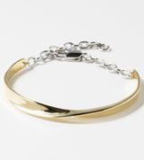 CHAIN BANGLE ONETWIST (Brass)