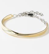 CHAIN BANGLE ONETWIST (Brass)