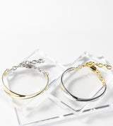 CHAIN BANGLE ONETWIST (Brass)