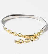 CHAIN BANGLE ONETWIST (Brass)