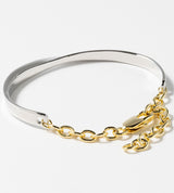 CHAIN BANGLE ONETWIST (Brass)