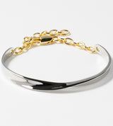CHAIN BANGLE ONETWIST (Brass)
