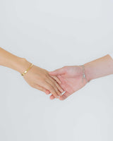 CHAIN BANGLE ONETWIST (Brass)