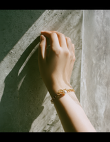 Fine Link Chain Pearl Charm Bracelet