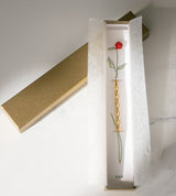 【数量限定】 LINK CHAIN ROSE CHARM BRACELET