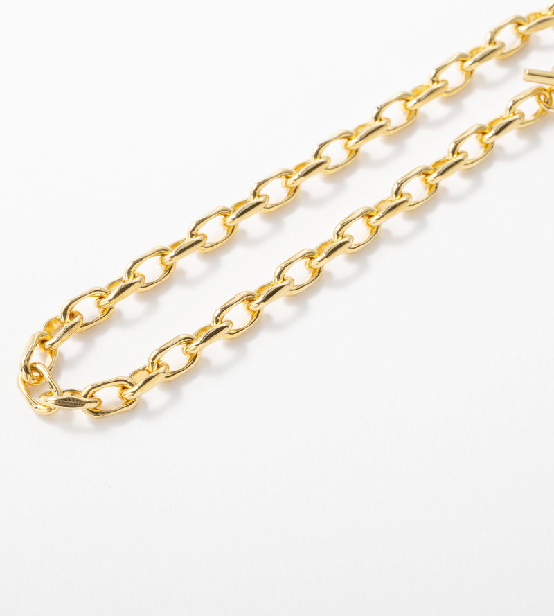LINK CHAIN PEARL CHARM ANKLET