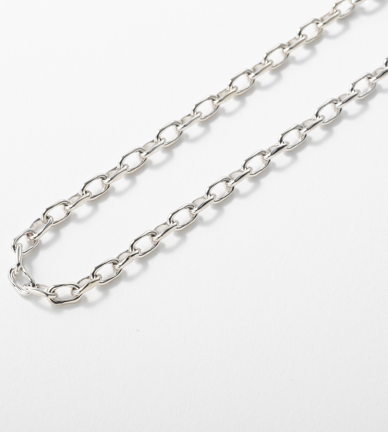 FINE LINK CHAIN PEARL CHARM ANKLET