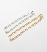 FINE LINK CHAIN PEARL SETTING ANKLET