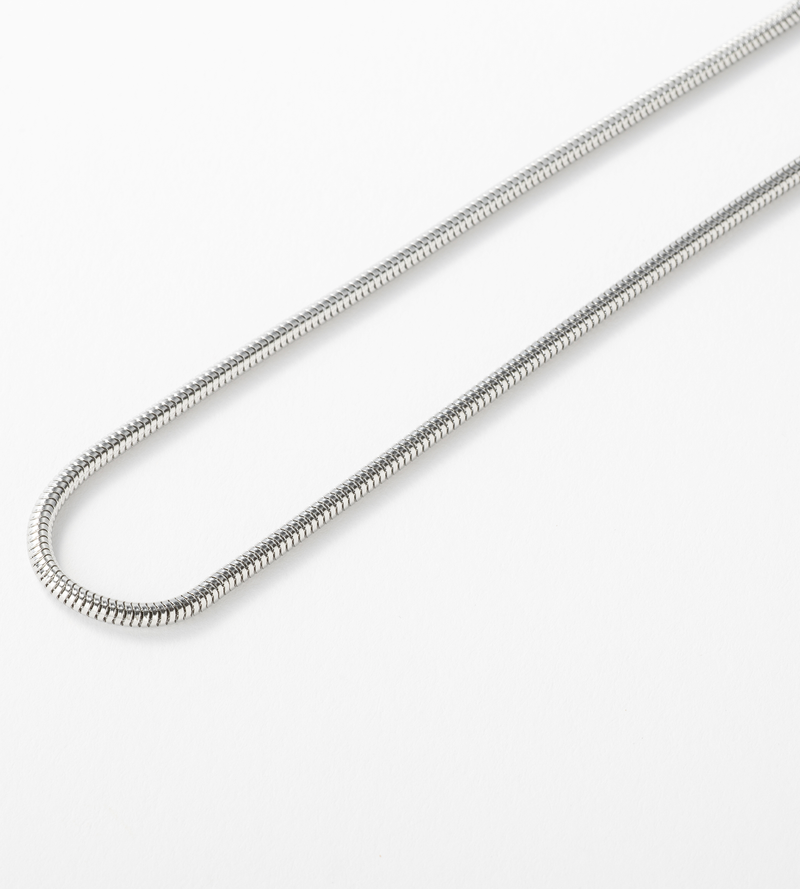 FINE STAINLESS SNAKE CHAIN ANKLET