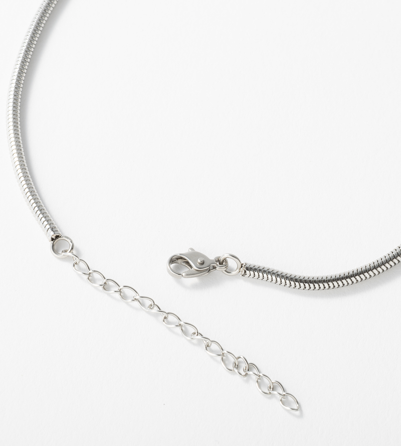 FINE STAINLESS SNAKE CHAIN ANKLET