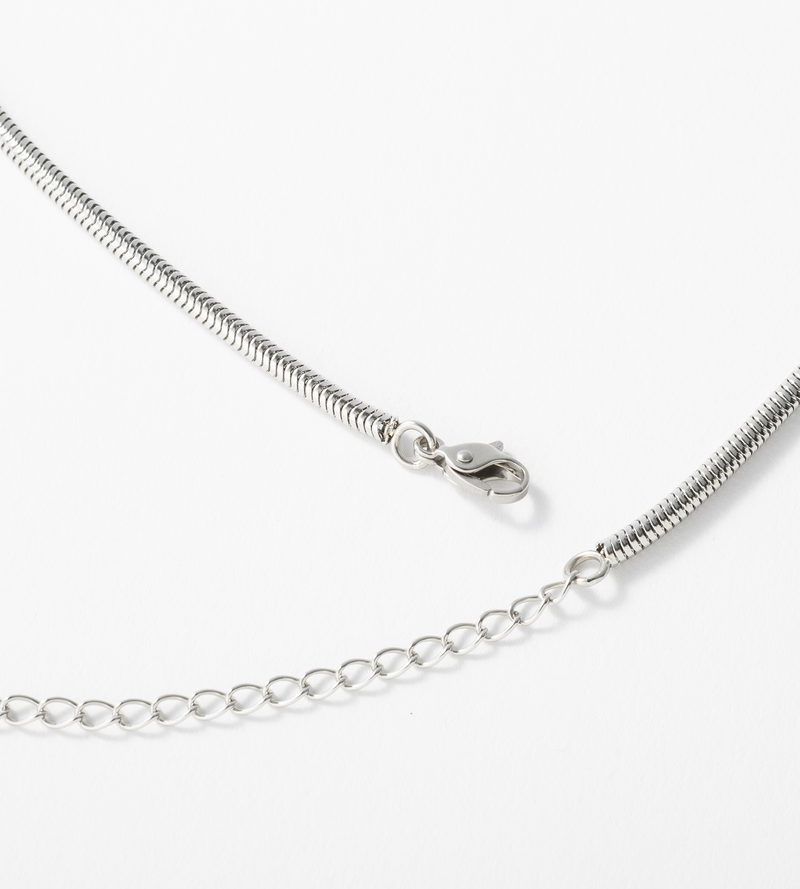 FINE STAINLESS SNAKE CHAIN ANKLET