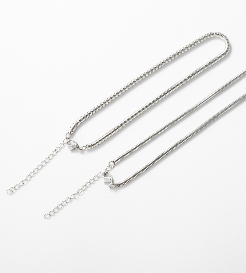 FINE STAINLESS SNAKE CHAIN ANKLET