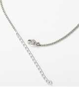 STAINLESS CURVED CHAIN ANKLET