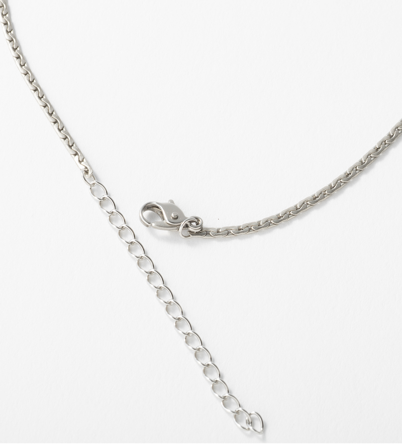 STAINLESS CURVED CHAIN ANKLET