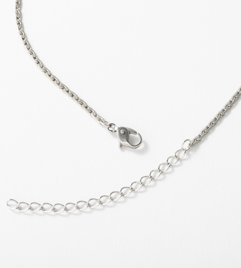 STAINLESS CURVED CHAIN ANKLET