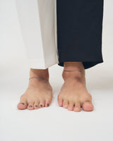 STAINLESS CURVED CHAIN ANKLET
