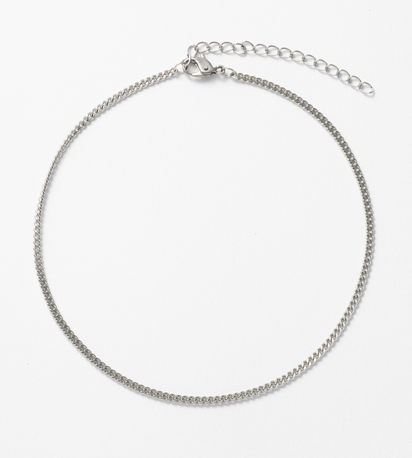 STAINLESS OVAL CHAIN ANKLET