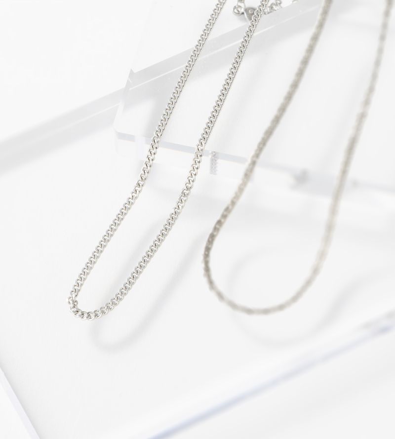 STAINLESS OVAL CHAIN ANKLET