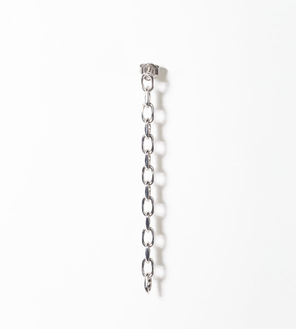 LINK CHAIN SMALL PIERCED EARRING