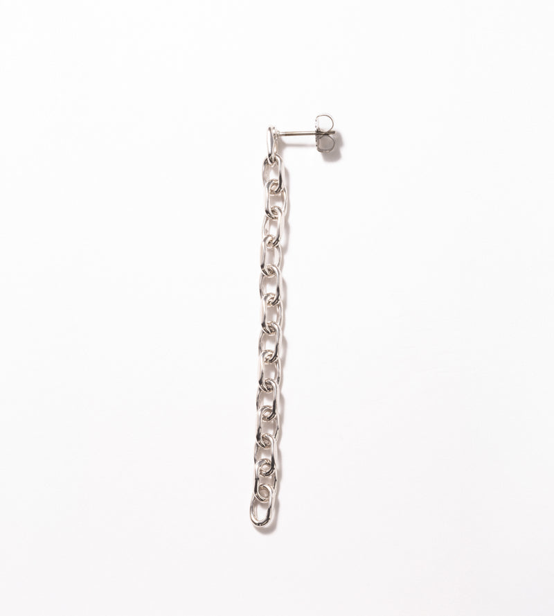 LINK CHAIN SMALL PIERCED EARRING