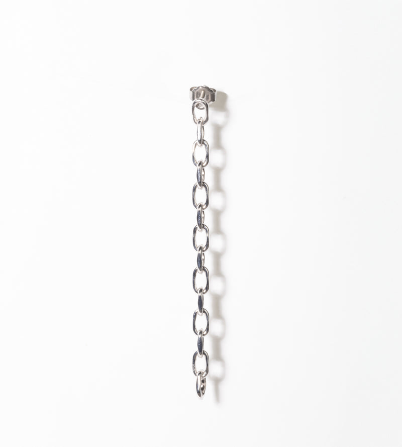 LINK CHAIN SMALL PIERCED EARRING