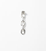 LINK CHAIN LARGE PIERCED EARRING