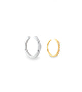 SILVER DIAMOND EARCUFF（SINGLE）