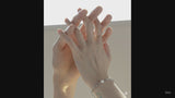 LINK CHAIN PEARL SETTING BRACELET