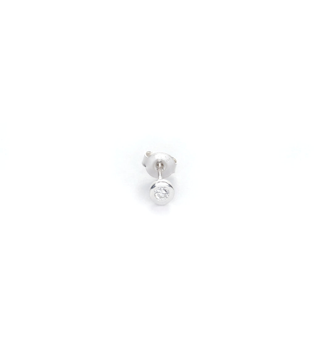 Pt900 ダイヤモンド 0.12ct ドロップ ピアス- me.（エムイードット）