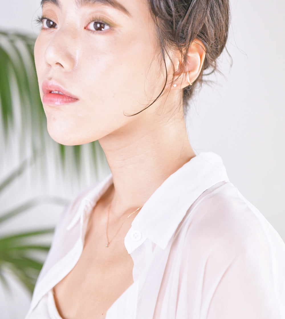 tsui ソリテールダイヤモンドネックレス SOLITAIRE DIAMOND NECKLACE - tsui