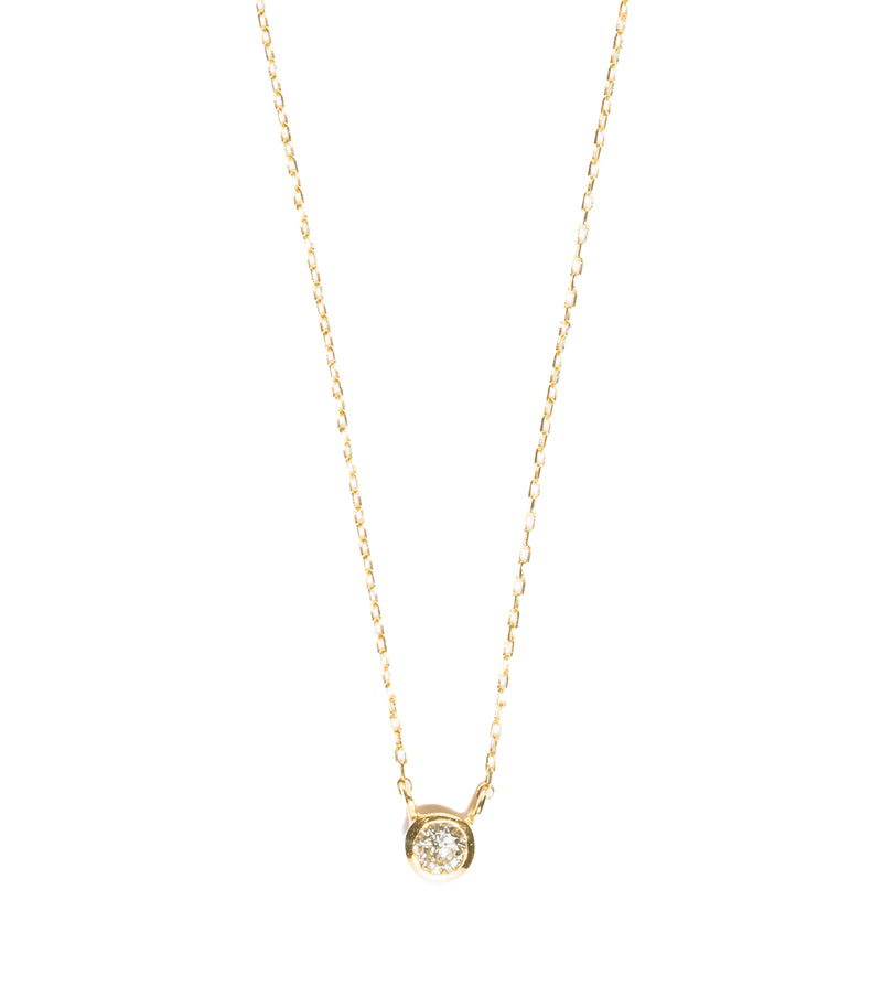 BEZEL DIAMOND NECKLACE